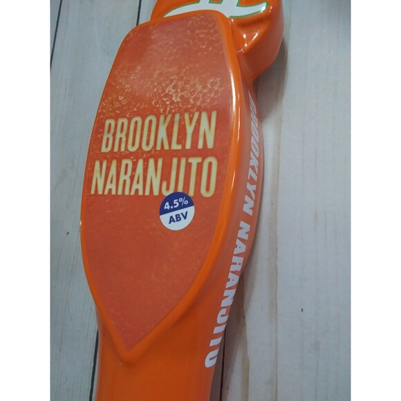 Brooklyn Naranjito Ceramic Orange Beer Tap Handle **Brand New in Box** - Picture 5 of 7